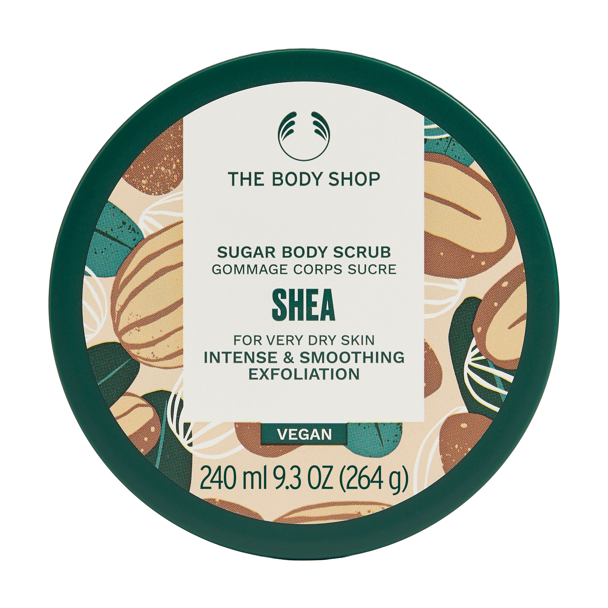Скраб для тіла The Body Shop Shea Sugar Body Scrub Ши, 240 мл